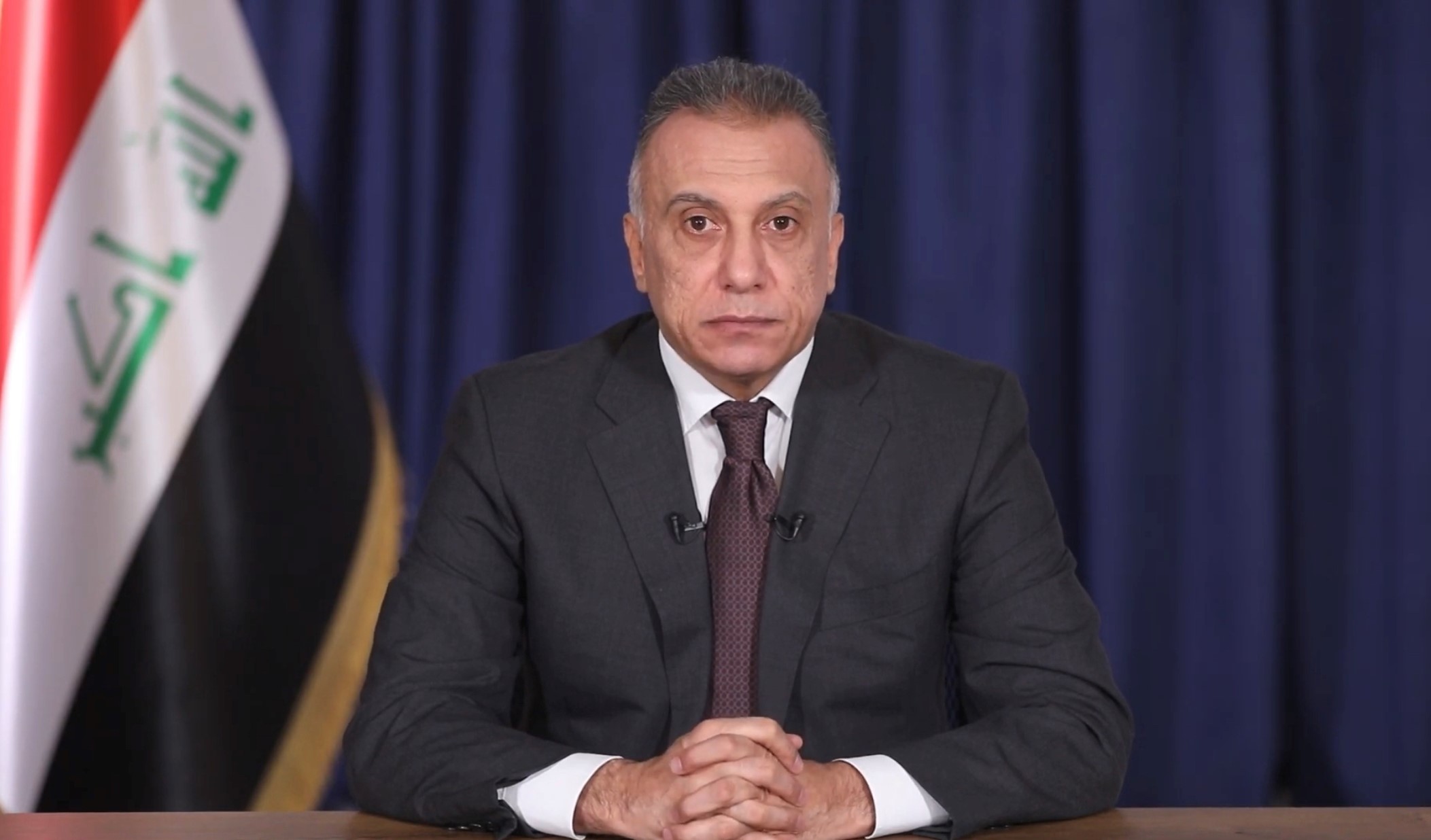 رئيس الوزراء العراقي مصطفى الكاظمي